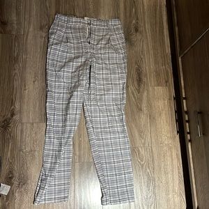 Hollister ultra high rise plaid pants